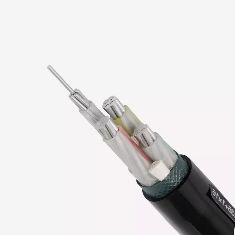 XLPE PVC alumínium tápkábel